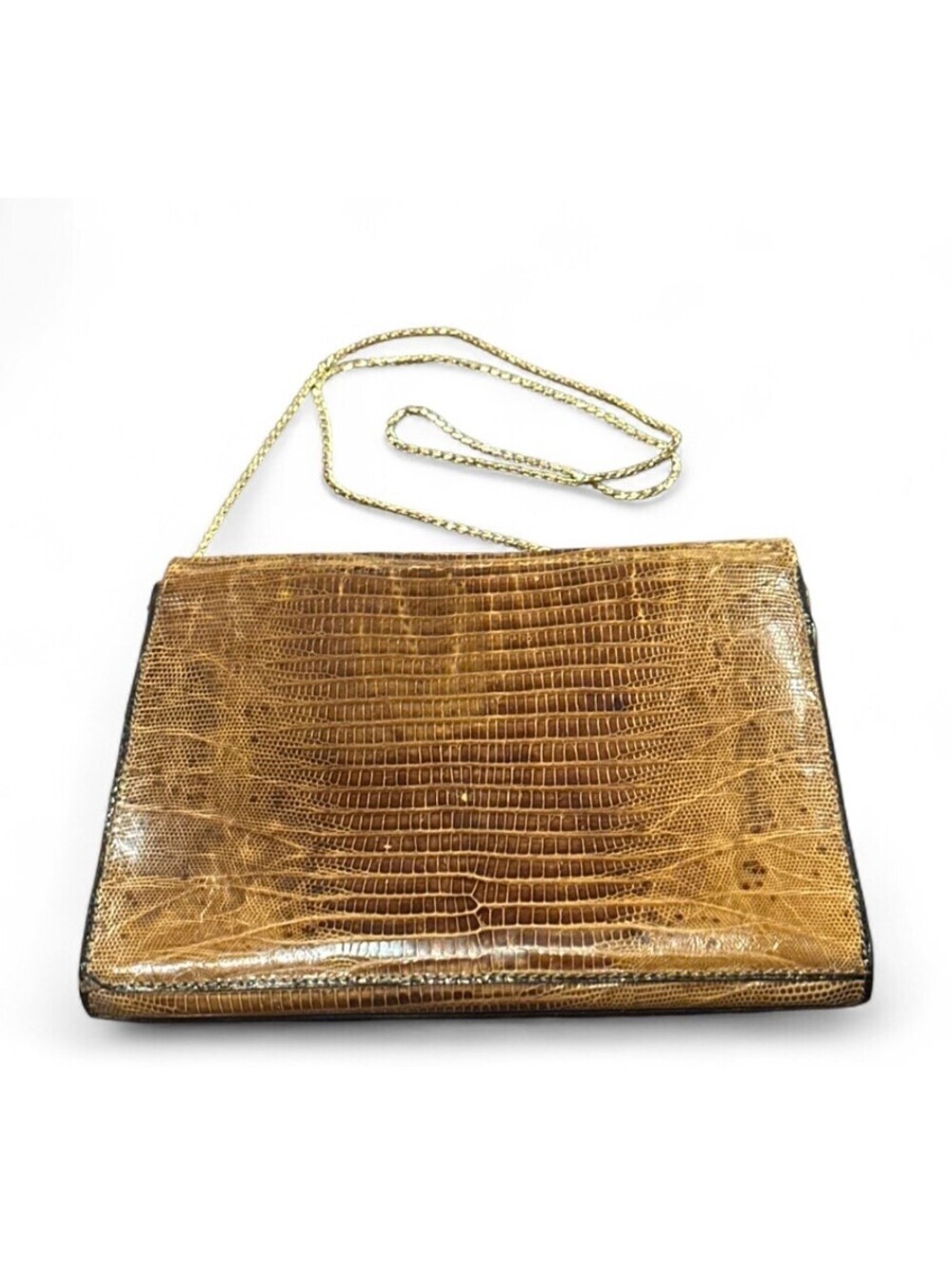 1970 Gucci Lizard Skin Handbag - Picture 4 of 9